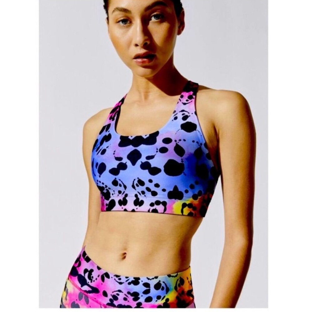 Terez Rorschach Blurry Reversible Sports Bra.